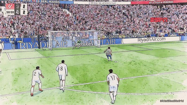 Carvajal lamenta goleada sofrida pelo Real diante do Atlético de Madrid — Foto: Reproducção