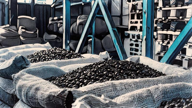 Queda na exportação de café devido ao aumento de 50% na tarifa imposta pelos Estados Unidos e à menor disponibilidade do grão (Foto: Reprodução)