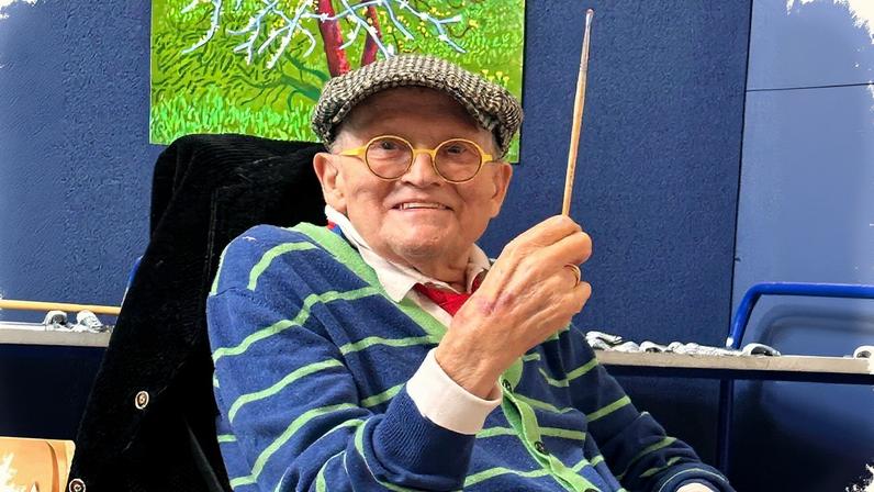 Imagens de iPad de Hockney, produzidas durante a pandemia de Covid-19 (Foto: Reprodução)