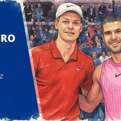 Rivalidade entre Sinner e Alcaraz ganha novos ares na atual temporada