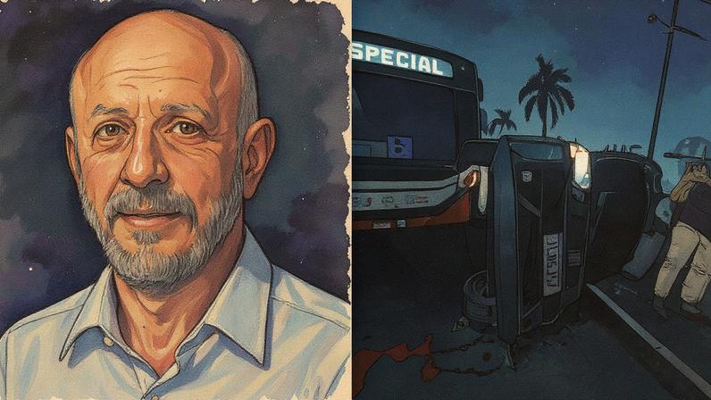 Ruy Ferraz Fontes foi executado a tiros em Praia Grande, SP (Foto: Reprodução)