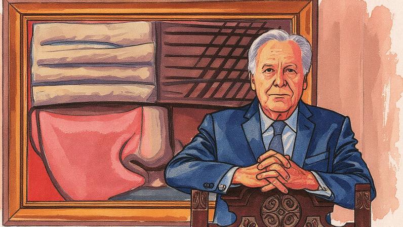 Ministro da Justiça, Ricardo Lewandowski, durante pronunciamento (Foto: Reprodução)