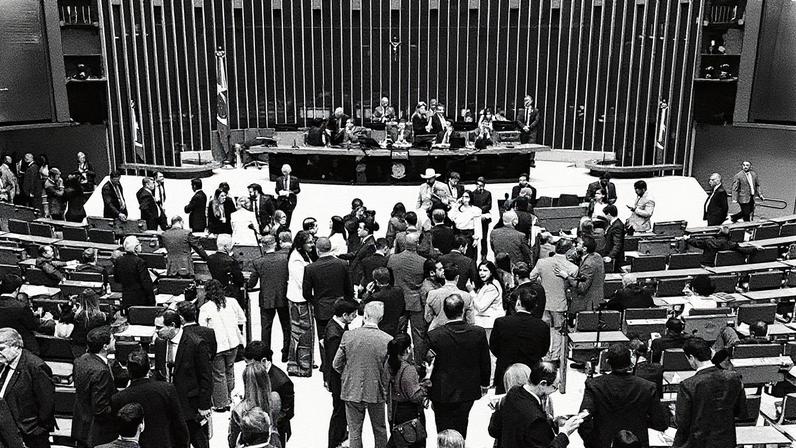 Plenário da Câmara dos Deputados (Foto: Reprodução)