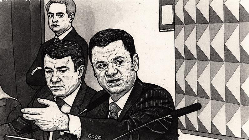 Anderson Torres depõe na CPI dos atos golpistas (Foto: Reprodução)