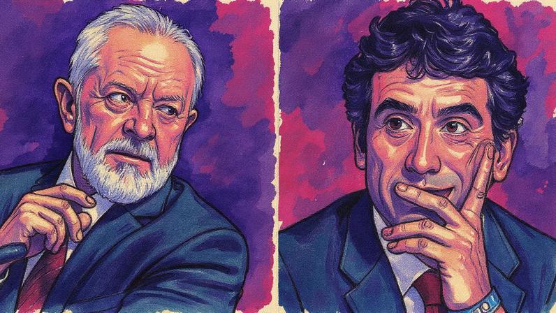 Lula e Galípolo em uma montagem (Foto: Reprodução)