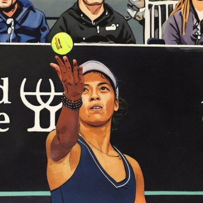 Francesa de 19 anos chega à final do torneio de São Paulo pela primeira vez