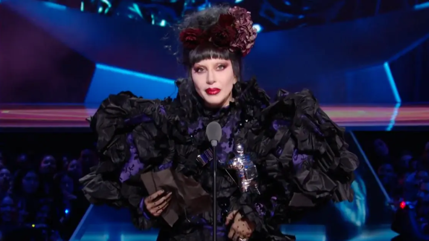 Lady Gaga foi a maior indicada e premiada da noite - Foto: Reprodução