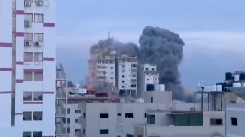 Ataque de Israel contra Gaza em 15 de setembro de 2025 (Foto: Reprodução)