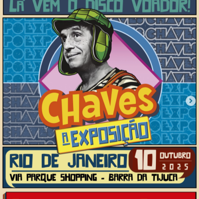 Rio de Janeiro recebe a maior exposição de 'Chaves' do mundo a partir de outubro