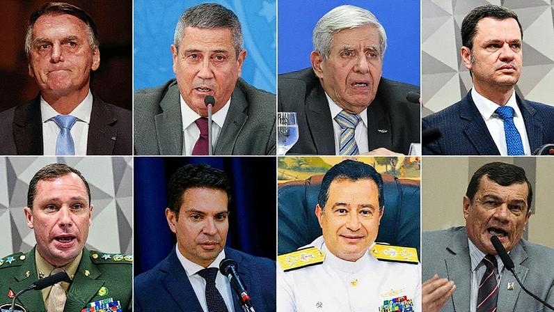 Grupo de homens em trajes formais posam para foto (Foto: Reprodução)