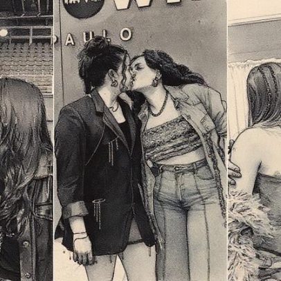 Famosos trocam beijos e agitam o primeiro dia do festival The Town