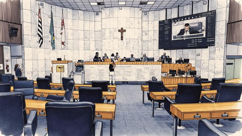Câmara Municipal de São Paulo (Foto: Reprodução)