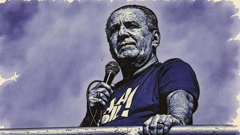 Pastor Silas Malafaia participa de manifestação em São Paulo (Foto: Reprodução)