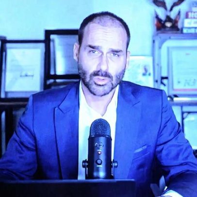 Eduardo Bolsonaro revela que não pode votar nas sessões da Câmara