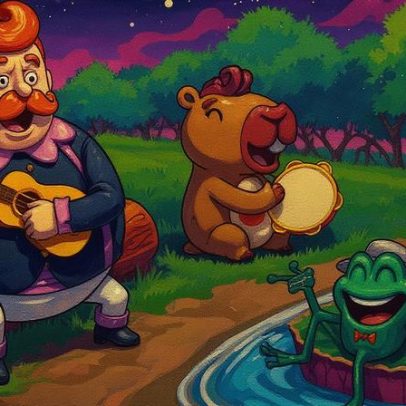 Mundo Bita anuncia lançamento do clipe 'Lagoa do sapo seresta' no YouTube
