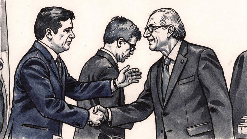 Hugo Motta e Eduardo Cunha durante a CPI da Petrobras em 2015 (Foto: Reprodução)