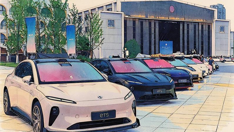 Nio lança versões atualizadas do sedã ET5 e da perua ET5T em Hefei, China, com preço inicial inalterado e várias melhorias de recursos (Foto: Reprodução)