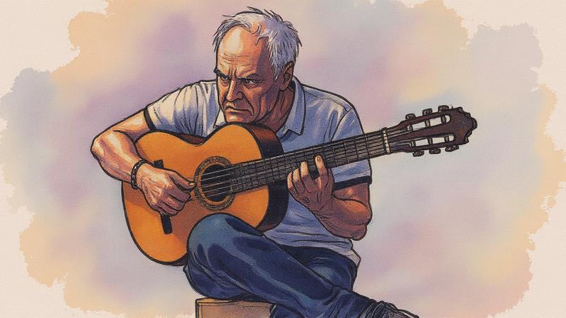Retrato do músico, cantor e compositor Toquinho em São Paulo (Foto: Reprodução)