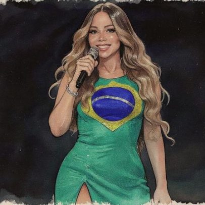 Mariah Carey se apresenta em palco flutuante no festival Amazônia Live em Belém