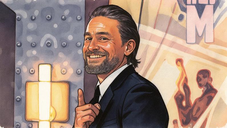 Charlie Hunnam em Los Angeles em 2023 (Foto: Reprodução)