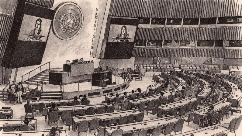 Assembleia Geral da ONU em Nova York (Foto: Reprodução)