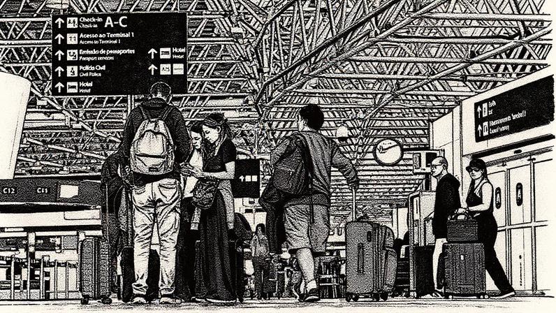 Aeroporto do Galeão, também conhecido como Aeroporto Tom Jobim (Foto: Reprodução)