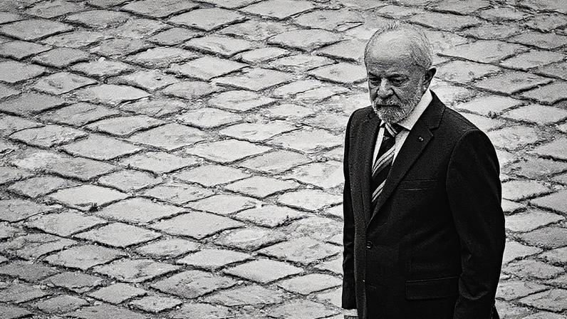 Homem em terno é entrevistado sobre a vantagem do atual presidente em relação à inflação e reforma do IR (Foto: Reprodução)