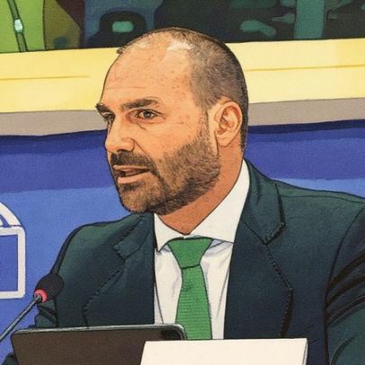 Eduardo Bolsonaro é nomeado líder remoto para proteger seu mandato na Câmara