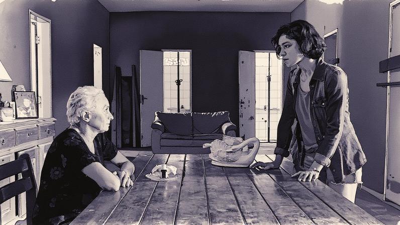 Cena do filme 'A praia do fim do mundo' (Foto: Reprodução)