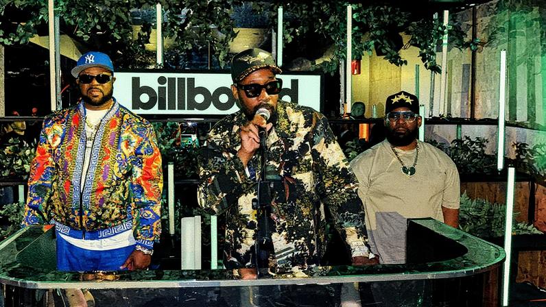RZA, Raekwon The Chef e Cappadonna celebram seu grupo icônico durante evento na quinta-feira à noite (Foto: Reprodução)