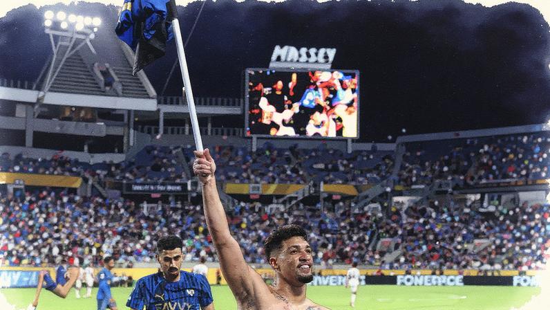 Marcos Leonardo foi o artilheiro do Al-Hilal no Mundial de Clubes (Foto: Reprodução)