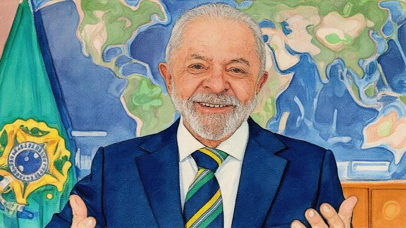 Presidente Lula faz pronunciamento sobre o Sete de Setembro (Foto: Reprodução)