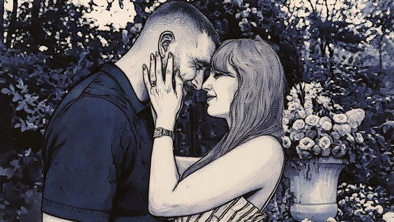 Taylor Swift e Travis Kelce aparecem juntos em uma foto postada no Instagram (Foto: Reprodução)