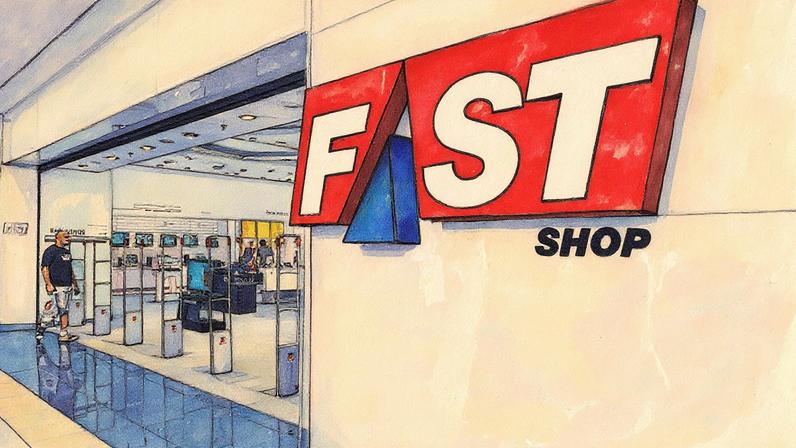 Fachada de uma unidade da Fast Shop em São Paulo (Foto: Reprodução)