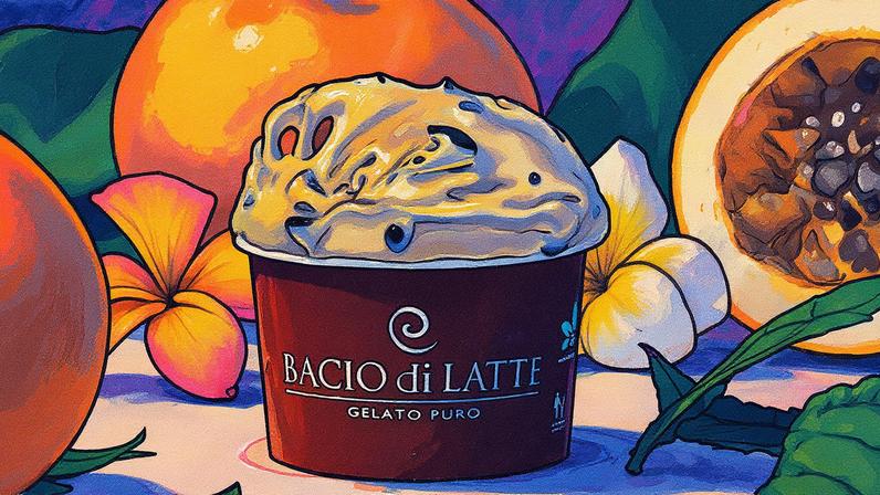 Clientes que comprarem embalagens de 490ml, 630ml ou 1,3L recebem outro pote no mesmo formato durante a ação “Bacio em Dobro” (Foto: Reprodução)