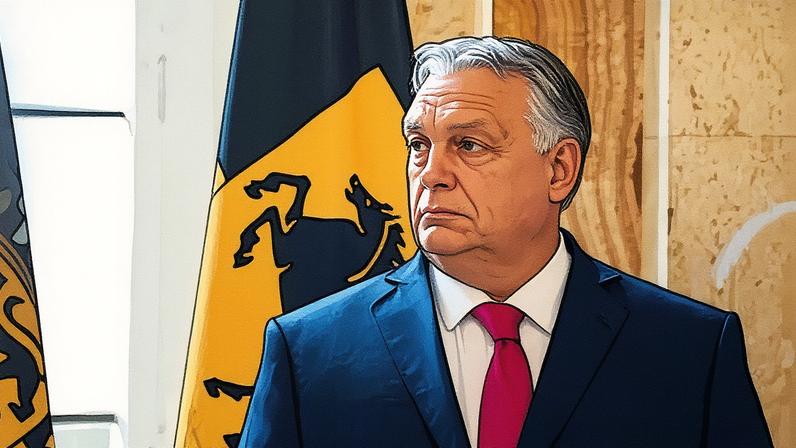 Viktor Orban, o primeiro-ministro da Hungria, em uma aparição pública (Foto: Reprodução)