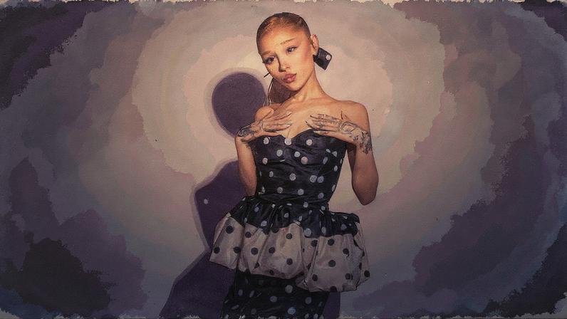 Ariana Grande em uma foto publicada no Instagram (Foto: Reprodução)