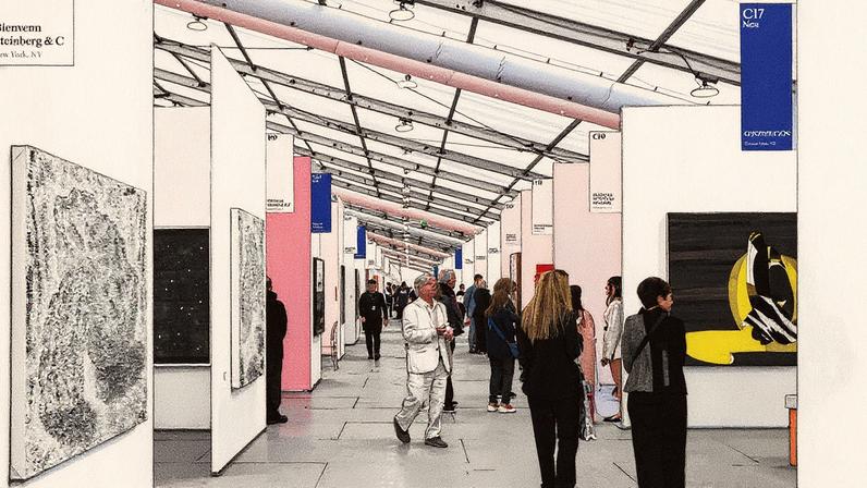 A edição de 2024 da Untitled Art, Miami Beach (Foto: Reprodução)
