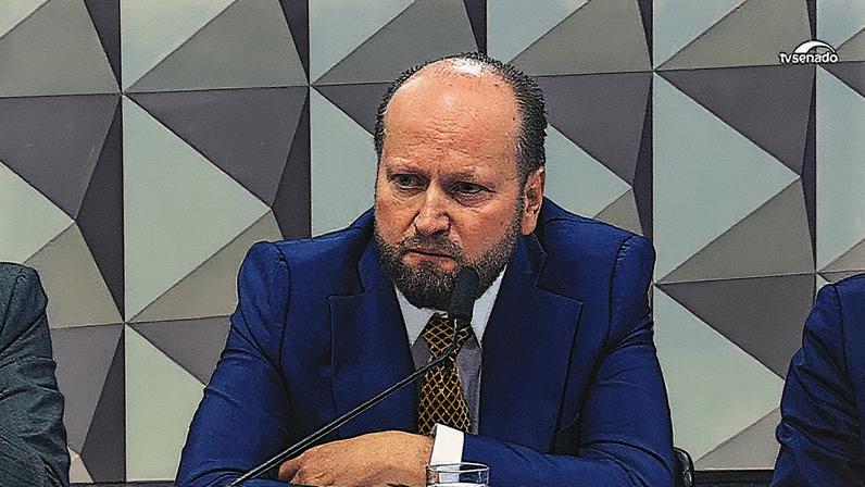 Advogado é ouvido na CPI do INSS (Foto: Reprodução)