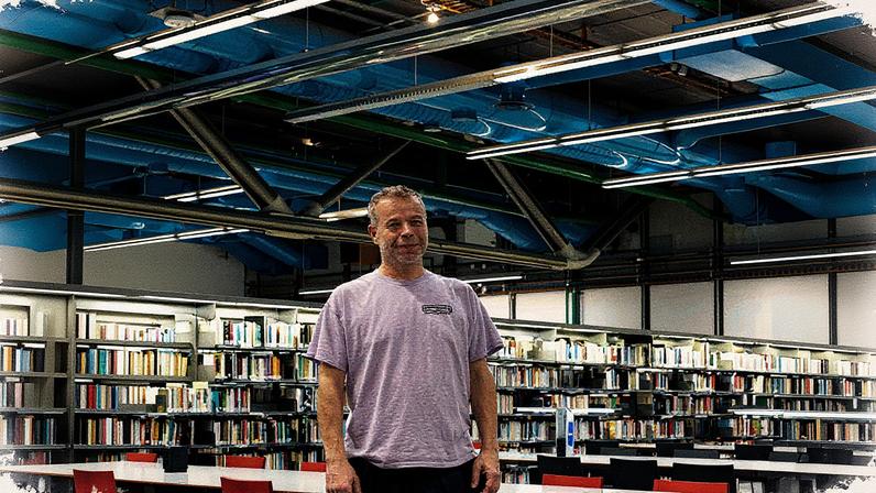 Portrait of Wolfgang Tillmans at the Centre Pompidou Florian Ebner