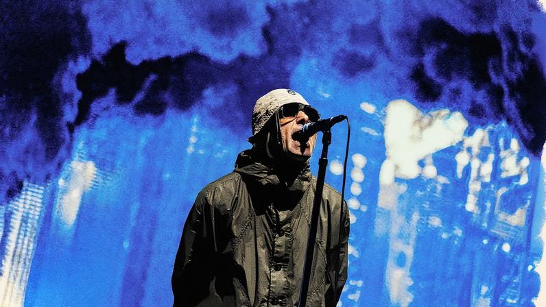 Oasis se apresentou no GNP Seguros Stadium, na Cidade do México, em um show esgotado no dia 12 de setembro (Foto: Reprodução)