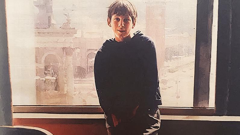 Foto de Lionel Messi em seu primeiro dia morando em Barcelona, em 2000 (Foto: Reprodução)