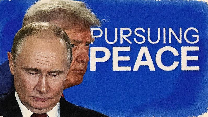 Trump e Putin se encontram na base conjunta Elmendorf-Richardson, em Anchorage, Alaska (Foto: Reprodução)