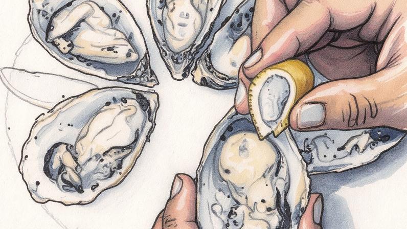 Ostras frescas em um prato (Foto: Reprodução)