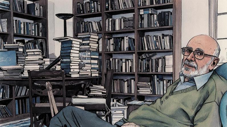 Entrevista com o sociólogo e cientista político Bolívar Lamounier em sua residência (Foto: Reprodução)