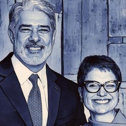 Sandra Annenberg celebra parceria com William Bonner em novo projeto na TV