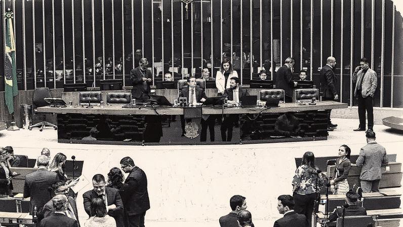 Plenário da Câmara dos Deputados em Brasília (Foto: Reprodução)