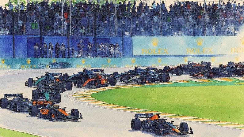 Verstappen liderou a corrida de ponta a ponta em Interlagos em 2024 (Foto: Reprodução)