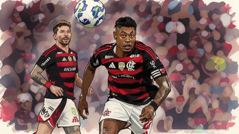 Bruno Henrique foi julgado no STJD (Foto: Reprodução)