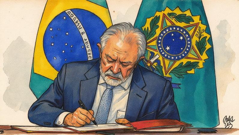 Popularidade de Lula apresenta 51% de reprovação e 46% de aprovação, segundo pesquisa Genial/Quaest (Foto: Reprodução)